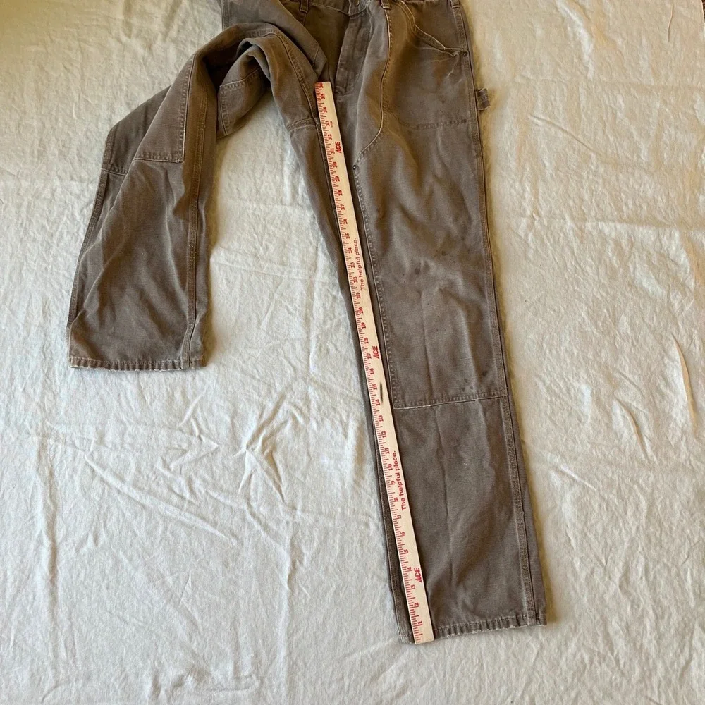 Vtg 90s Ralph Lauren Double Knee Pants RRL 38/34 Brown